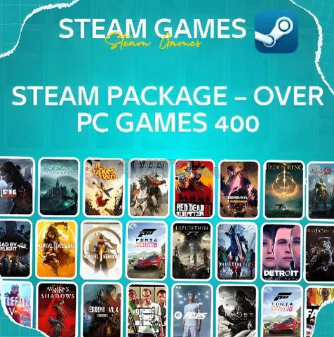 Steam Package Comptes Hors Ligne 400 Jeux PC