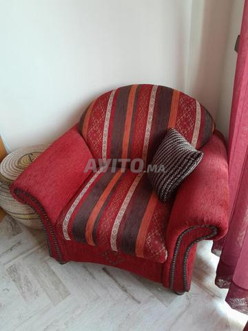 Salon tissu, 2 canapés et 1 fauteuil - 2