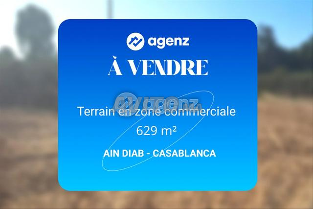 CMN-AN-1917 - Terrain à vendre à Ain Diab