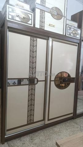 Pack chambre à coucher complète MDF, complet et fini à vendre, prix raisonnable