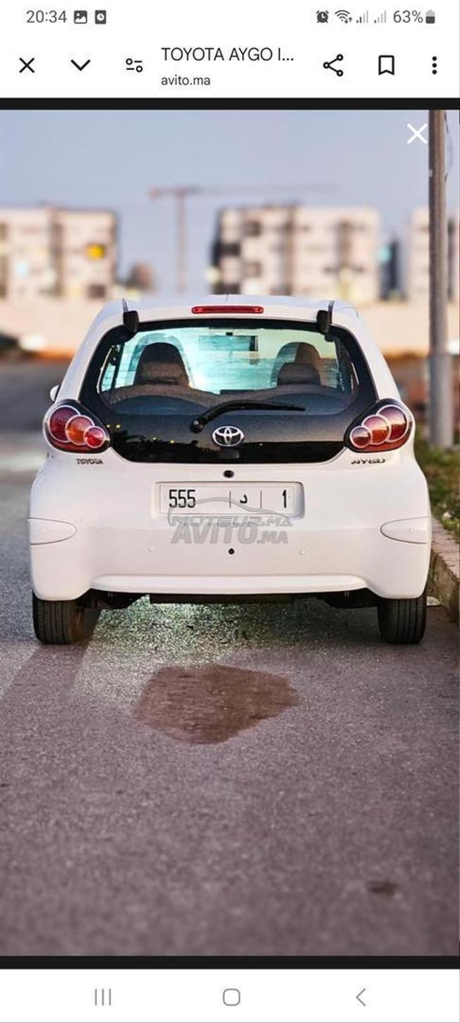 Toyota Aygo Essence Manuelle 2012 à Temara