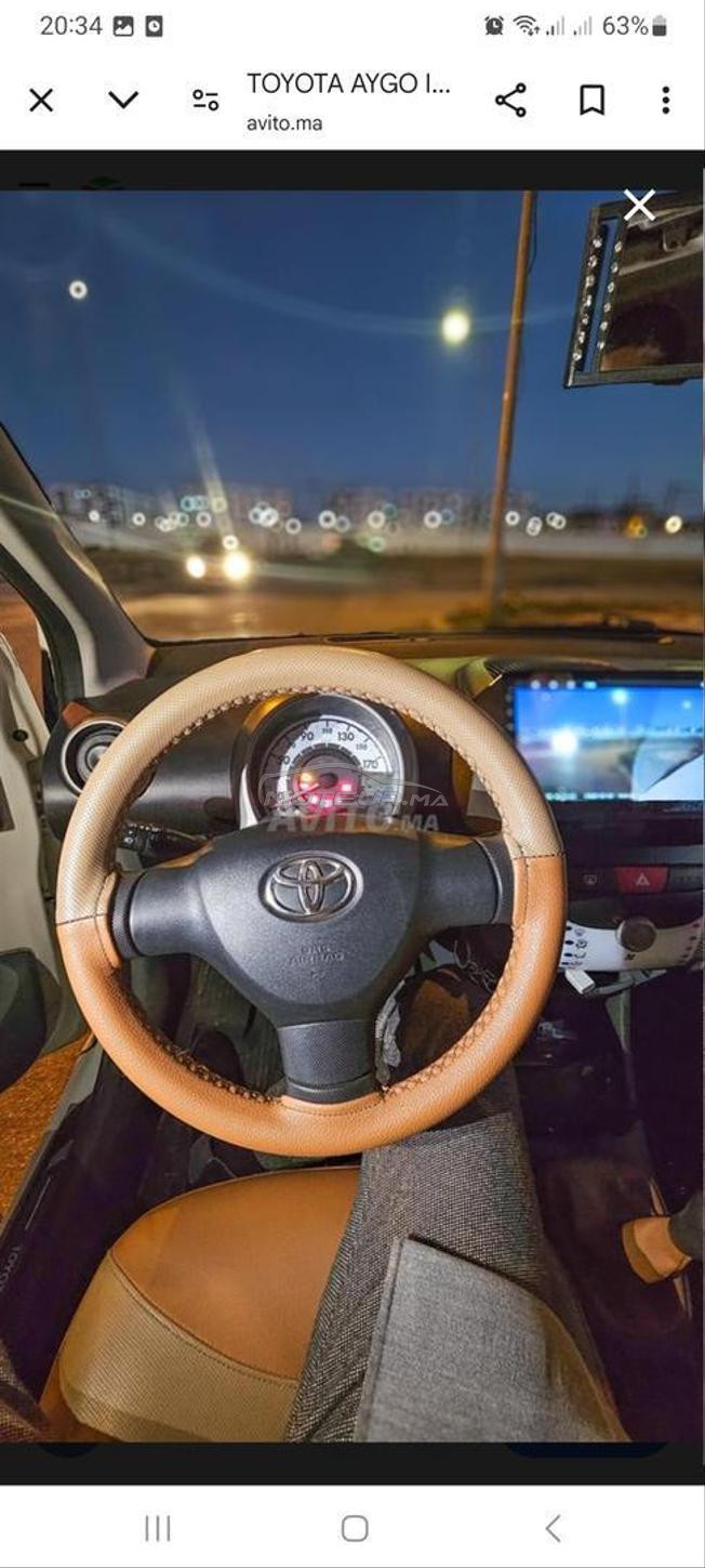 Toyota Aygo Essence Manuelle 2012 à Temara