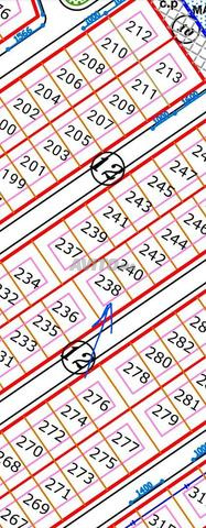 أرض فيلا 280 م2 3 واجهات - الحدائق 2
