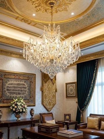 هذه الثريا المهيبة بـ 24 مصباحًا ترتكز - 2