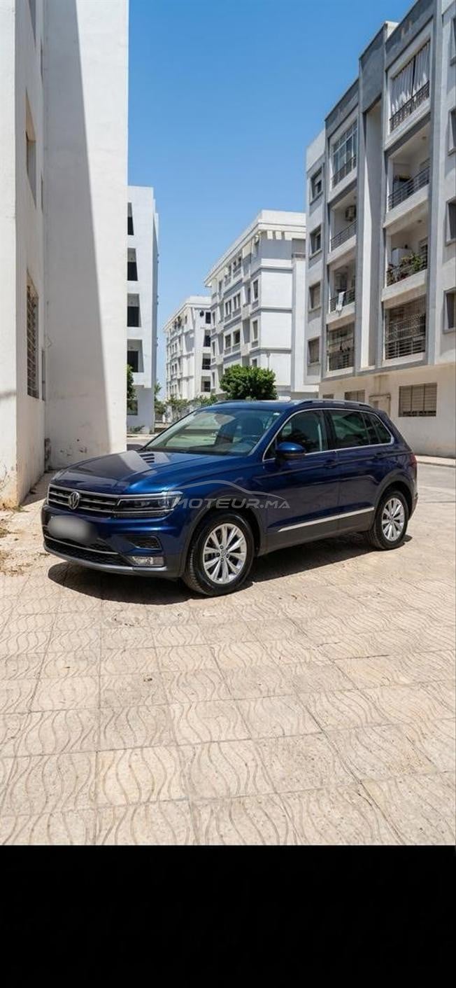 VW Tiguan 2.0 TDI bleu nuit 