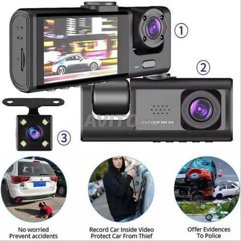 🚗 كاميرا السيارة الذكية 3 في 1 (Dashcam) 📸