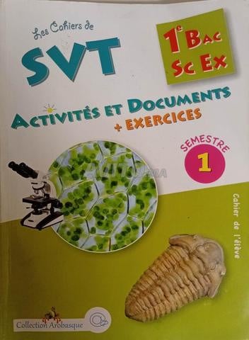 Cahiers d'activités et documents SVT 1ère Bac