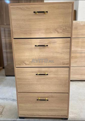 رف أحذية 3 و 4 أدراج من MDF - 2