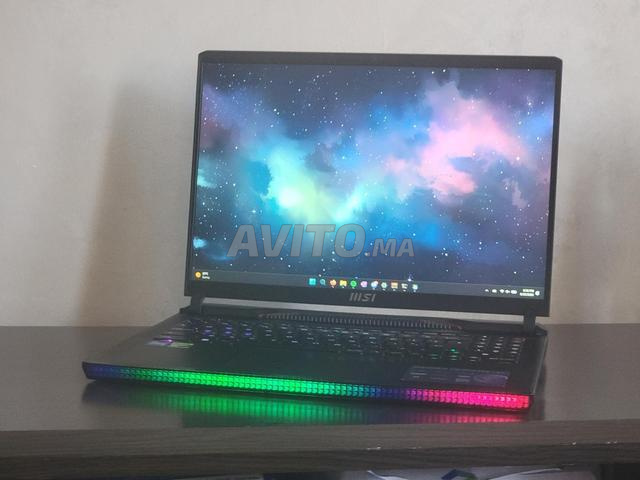 كمبيوتر محمول MSI RAIDER GE68 HX 13V - RTX 4060 - i7 الجيل 13
