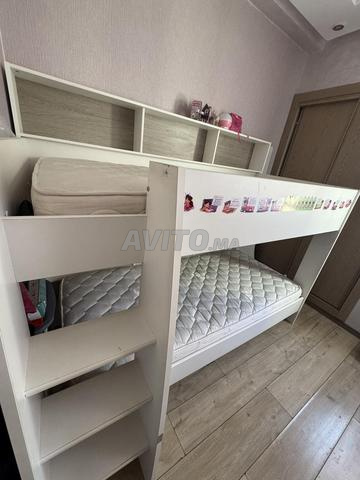 سرير بطابقين للأطفال 90x200 - 2