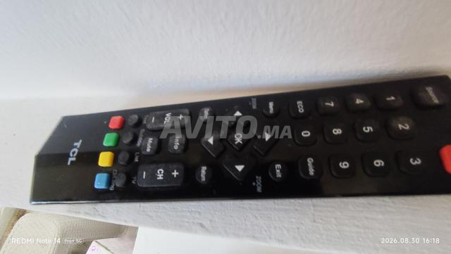 تلفزيون TCL جيد جداً مع مستقبل مدمج. HDMI و USB - 2