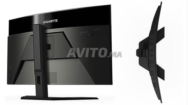 Écran Gigabyte M32QC 32 pouces QHD 165Hz Incurvé. - 2