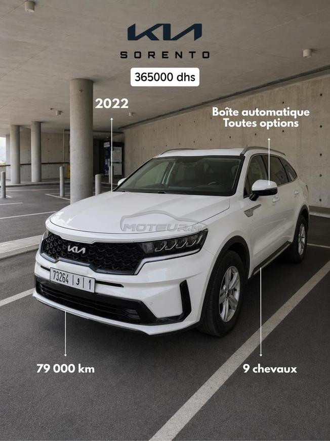 Kia Sorento Diesel Automatique 2022 à Rabat
