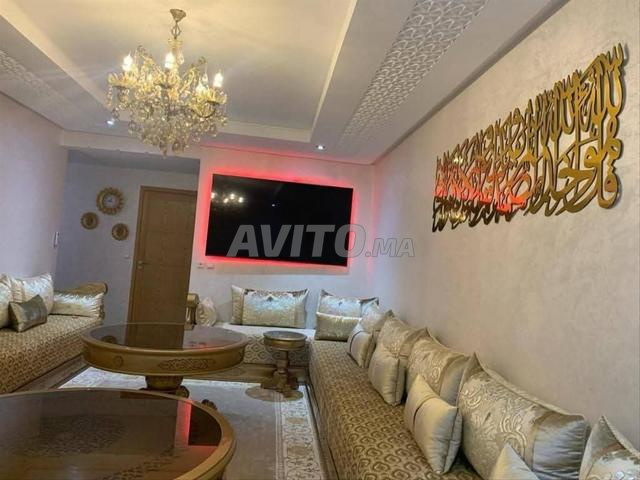 شقة مفروشة جميلة مؤمنة مصعد بالمحمدية - 2