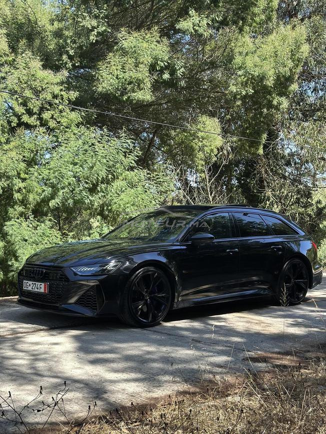 Audi RS6 full black  BLACK / CERAMIC ATTELAGE  