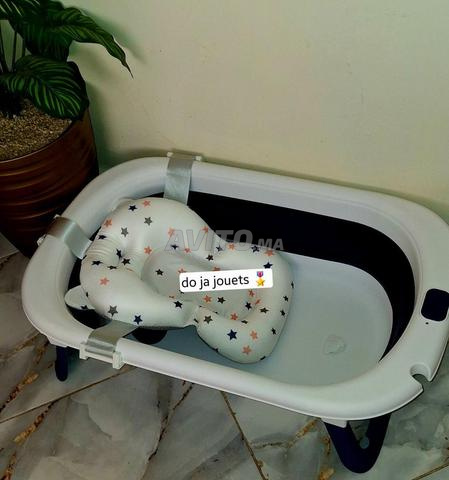 🛁👶 طقم حمام أطفال قابل للطي 3 في 1 🍼✨ - 2
