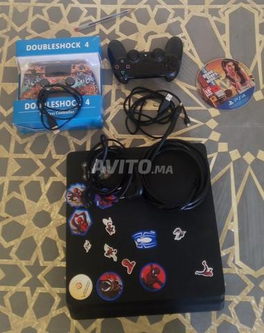 ✅ PS4 Slim 500GB 2 Manettes GTA V FC25 - 2
