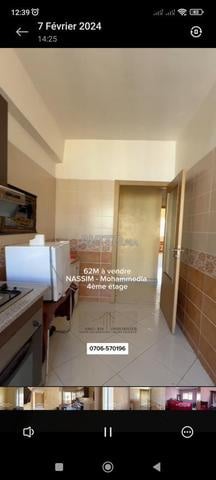 Appartement à vendre 62 m² à Mohammedia