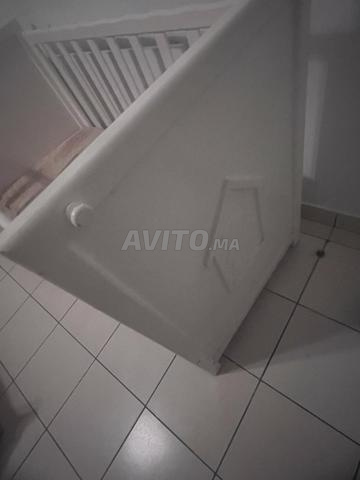 سرير أطفال خشبي صلب – 120 × 70 سم - 2