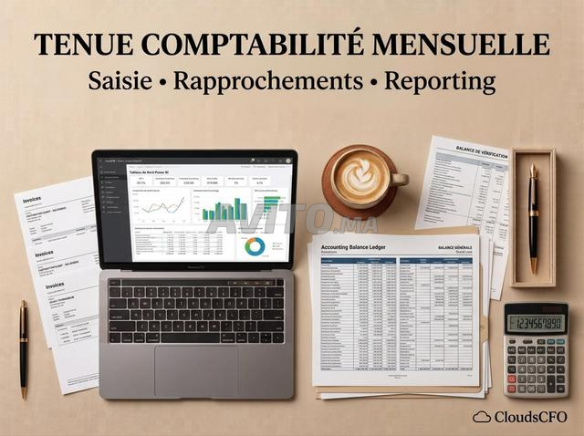 Tenue de comptabilité mensuelle TPE et PME