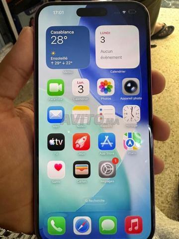 iPhone 16plus rose 256gb 97 batterie - 2