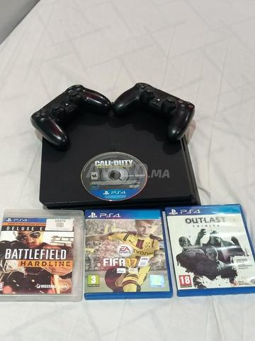 🎮 PS4 Slim 1TB 2 Manettes Originales 5 Jeux - 2