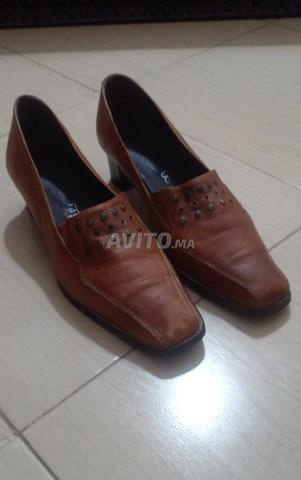 Chaussure en cuir pour femme