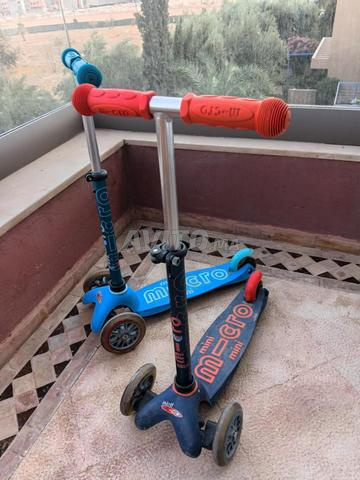 Lot de 2 trottinettes enfants MICRO achetées à Paris
