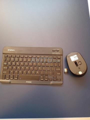 لوحة مفاتيح وماوس بلوتوث و USB - 2
