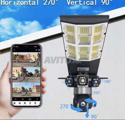 Caméra carte SIM ou WiFi avec lampe solaire - 2