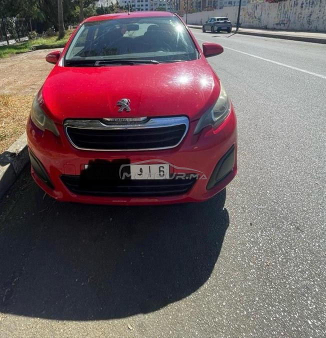 peugeot 108 rouge 