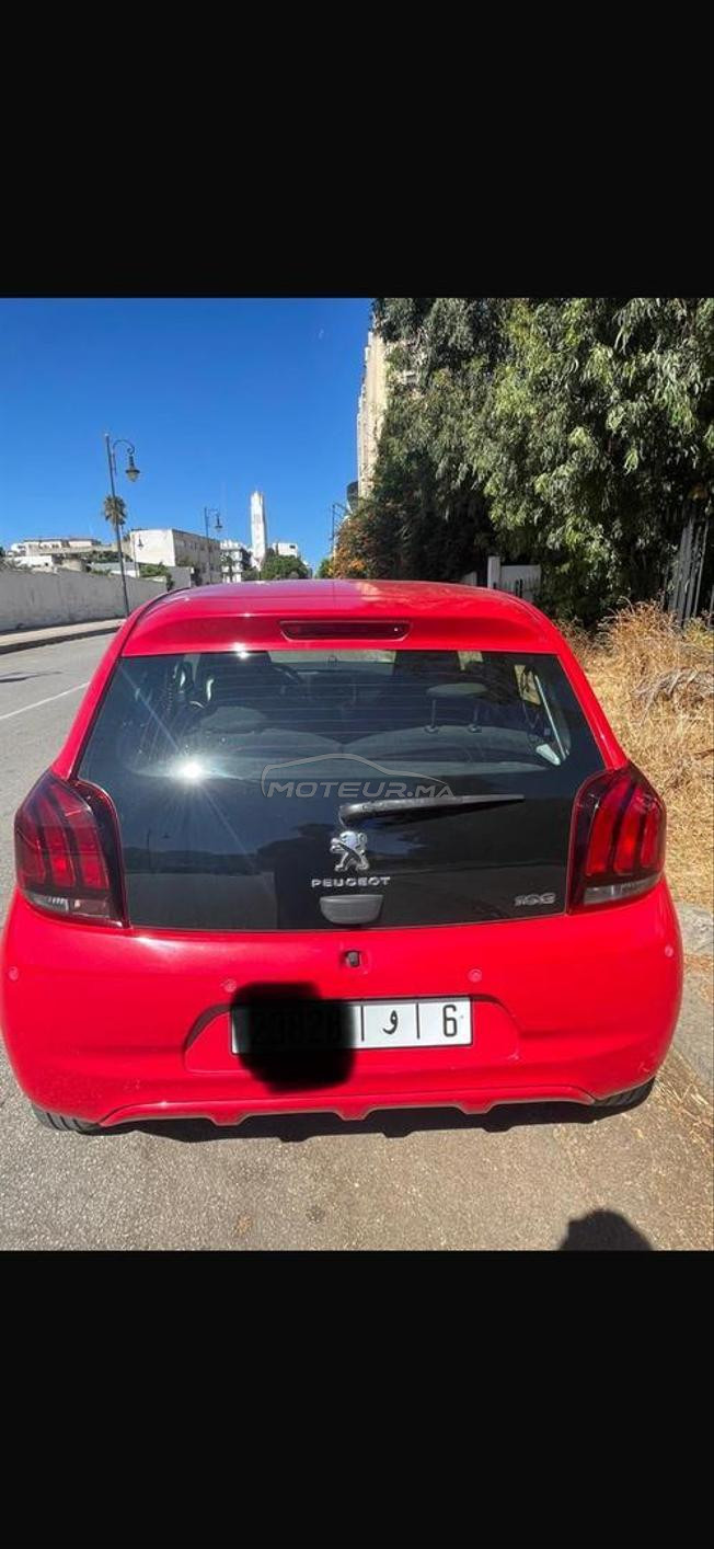 peugeot 108 rouge 