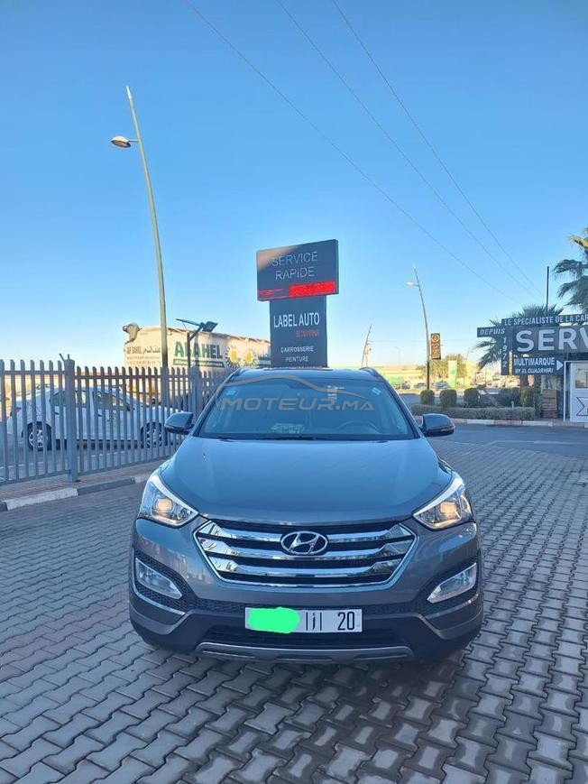 Hyundai Santa Fe Diesel Manuelle 2016 à El Jadida