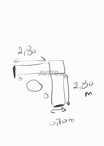 صالون بحالة جيدة للبيع - 2