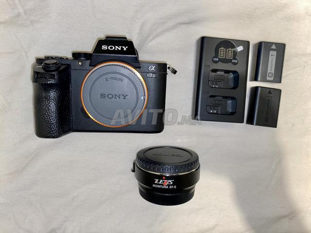 كاميرا سوني a7ii a7 ii 9k شاتر بحالة ممتازة