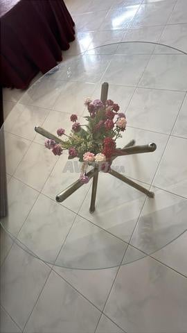 طاولة دائرية شفافة - 2