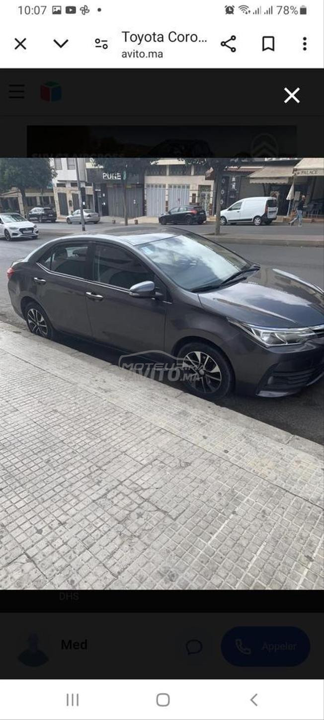 Toyota Corolla Diesel Manuelle 2018 à Casablanca