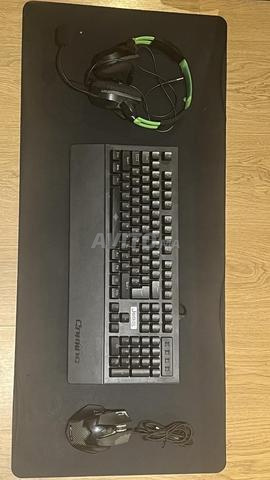 Pack Gaming/ Clavier Souris Casque MousePad