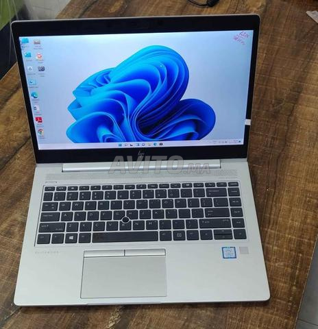 HP ELITEBOOK I5 الجيل الثامن ببصمة الإصبع