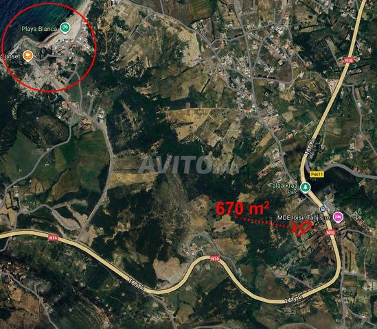 Terrain, 670m², titré, vue mer, zone villa
