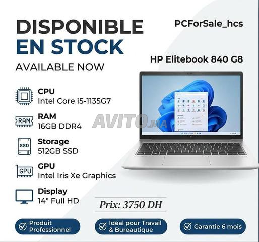 Vends Hp Elitebook 840 Gb