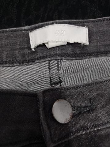 شورت H&M أسود رمادي - 2