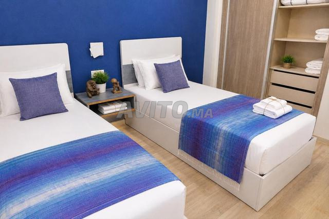Appartement meublé 3 ch — Résidence près lac rahra - 2