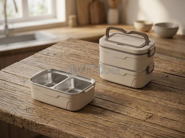 Boîte à repas Lunch Box – Multicouche, hermétique et pratique - 2