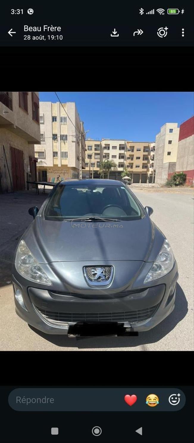 Peugeot 308 Diesel Manuelle 2008 à Rabat