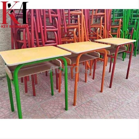 🪑 TABLES ET CHAISES SCOLAIRES - 2