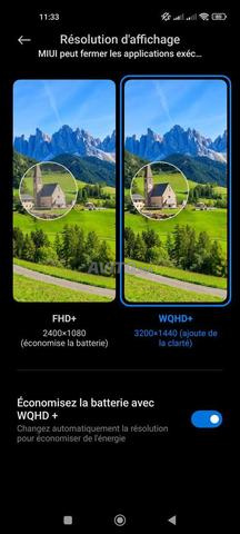 Téléphone MI 11 original 256 et 8G RAM + 3G neuf AMOLED - 2