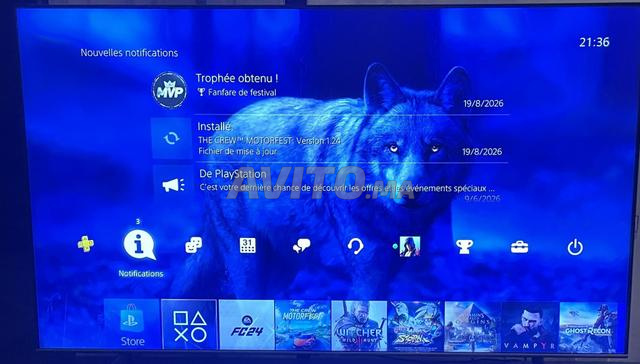 PS4 PRO 1To avec jeux - 2