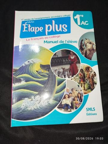 Étape plus - Français 1AC - Manuel élève - Cahier