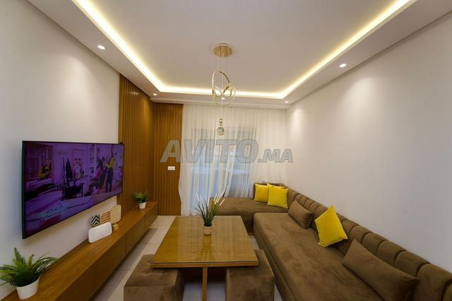 Appartement à louer à Marina Smir avec piscine